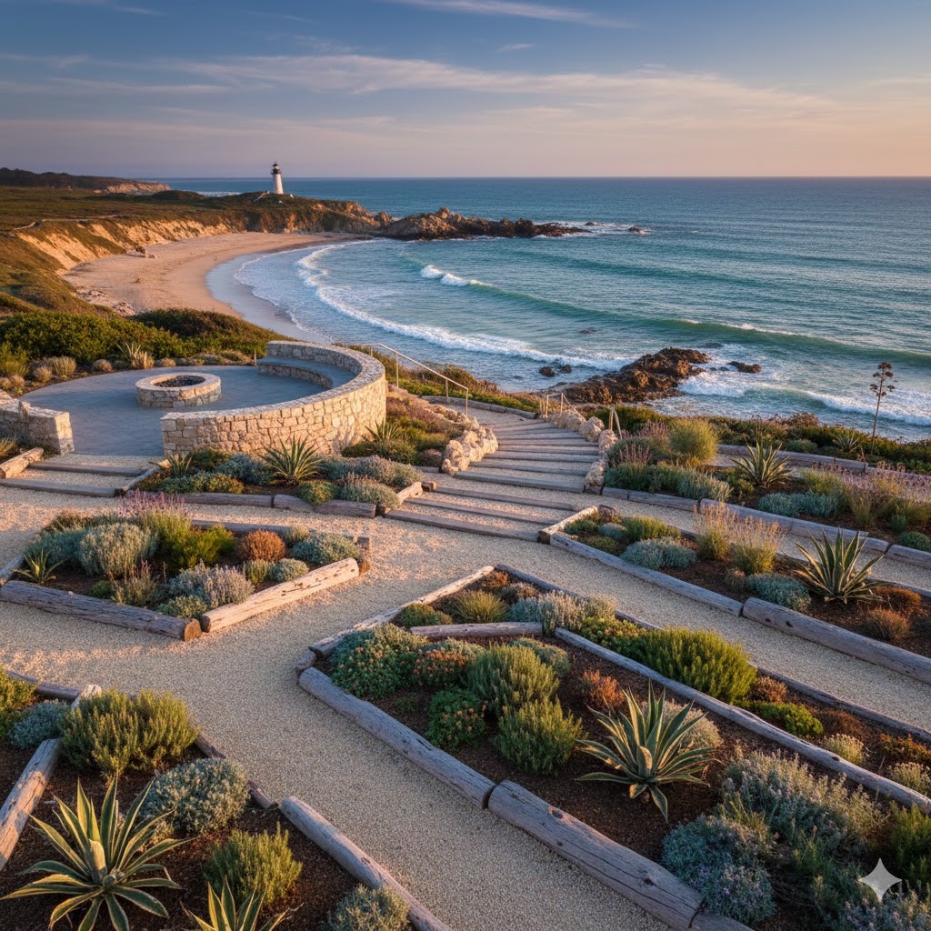 Coastal landscape design project